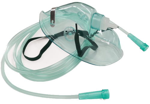 Maska tlenowa z drenem do koncentratora tlenu ZARYS rozmiar XL 
