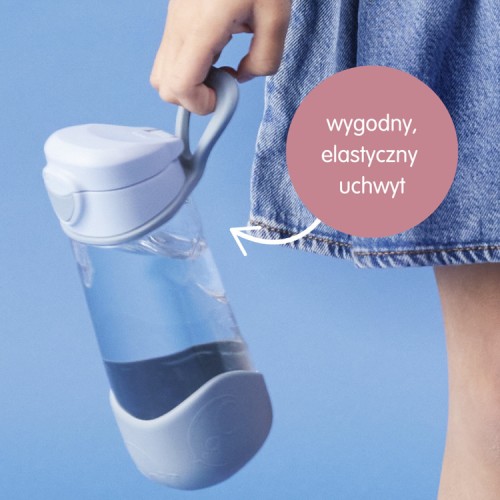 B.box dla dzieci Sportowa butelka tritanowa 450 ml, Emerald Forest