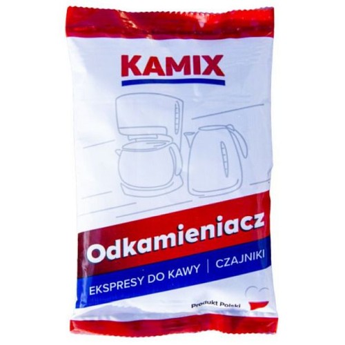 Kamix Odkamieniacz do czajników, ekspresów do kawy - SASZETKA 30g  - KARTONIK 18 sztuk