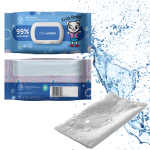 Chusteczki NAWILŻANE dla dzieci KICIA KOCIA 99% CZYSTEJ WODY 64 szt.