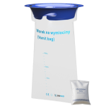 Worek na wymiociny WYMIOTY 1500 ml jednorazowy z ABSORBENTEM 1 szt. - SINMED