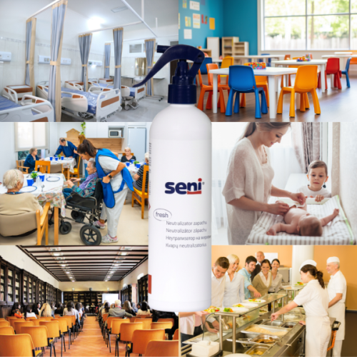 Seni Fresh NEUTRALIZATOR ZAPACHU 500 ml z ATOMIZEREM