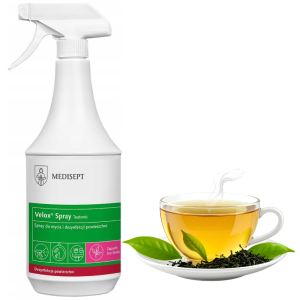 Velox Spray Tea Tonic 1 l Medisept płyn do dezynfekcji powierzchni