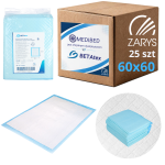 Podkład chłonny z SUPERABSORBENTEM BETAtex 60x60 - 25 szt. / ZARYS